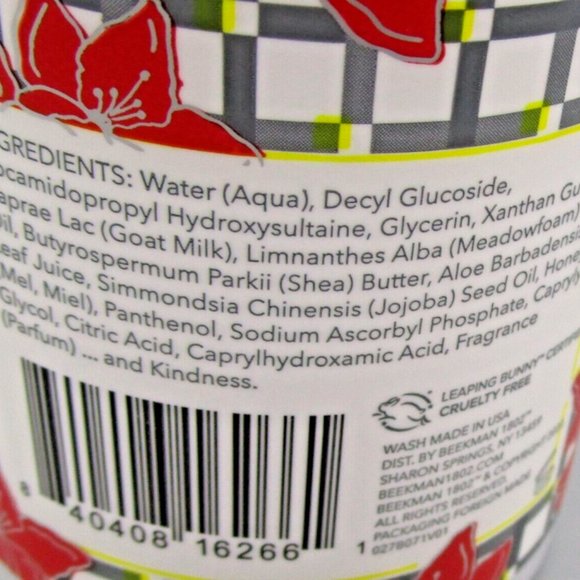 Beekman 1802 Amaryllis Bouquet Goat Milk Lotion 12.5 oz - Picture 3 of 3